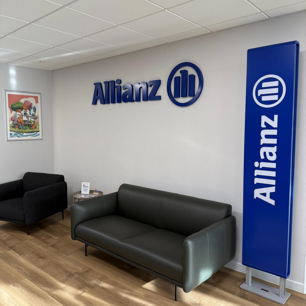 Interieur de notre agence d'assurance Allianz