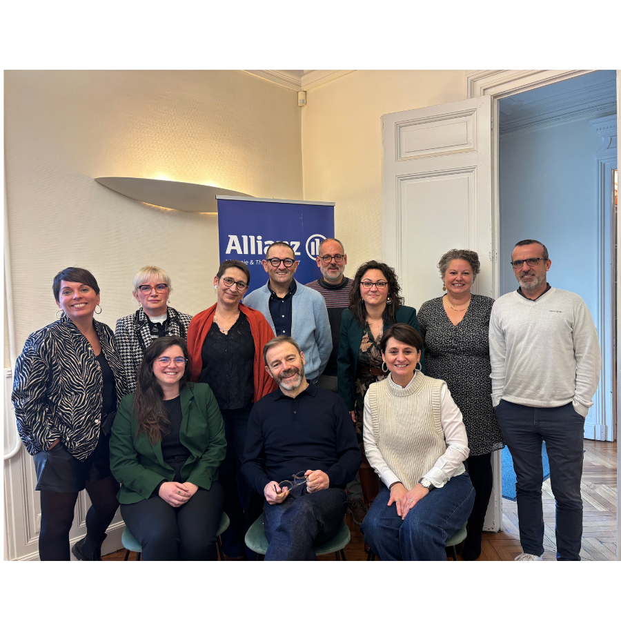 Photo de groupe de l'équipe Allianz Mélanie & Thierry LAURENT