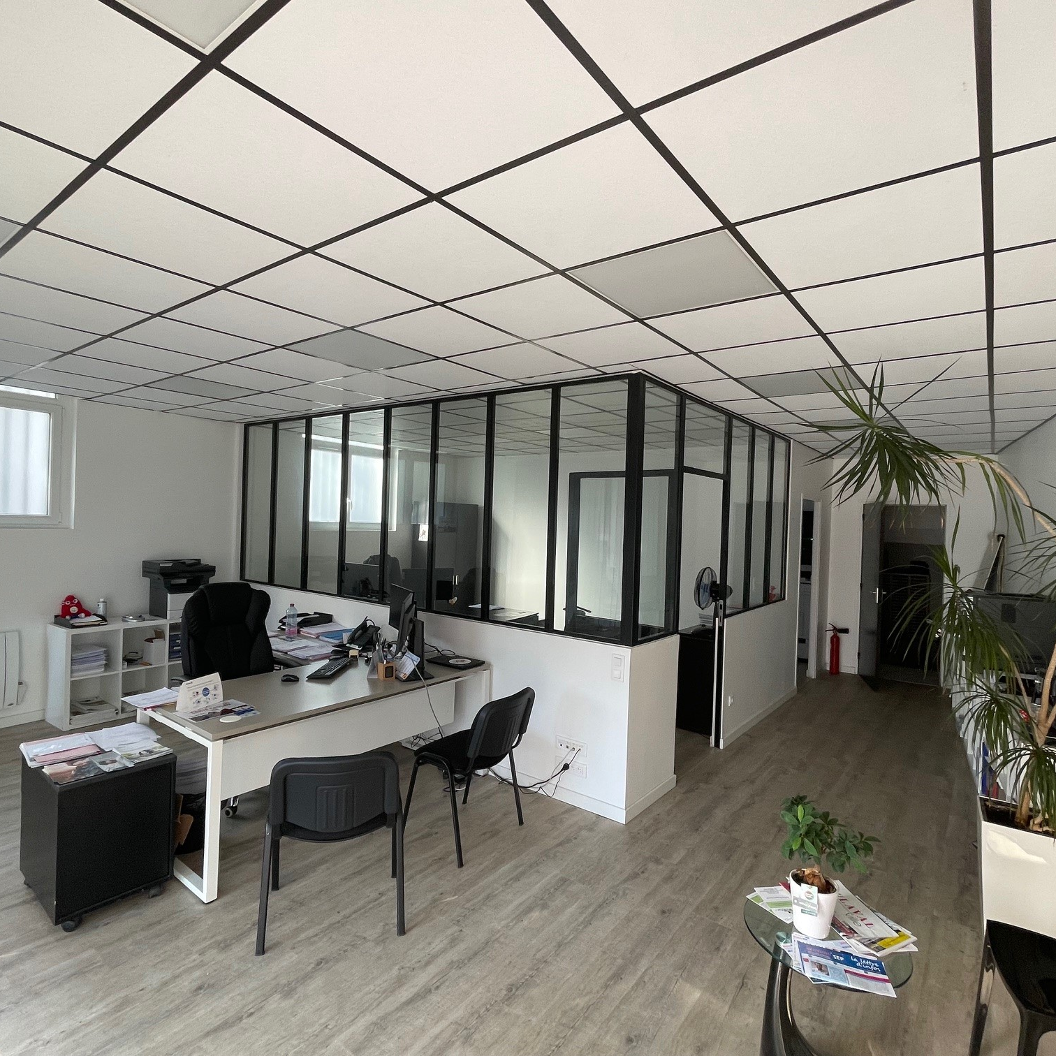 A l'intérieur