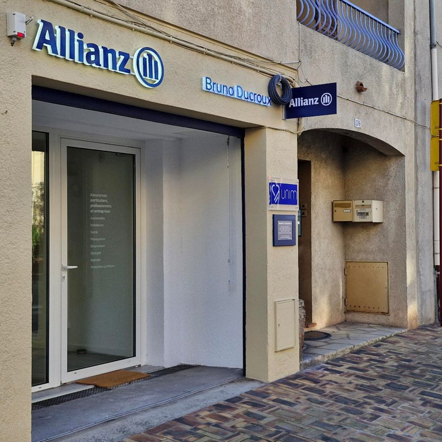 Devanture de l'agence