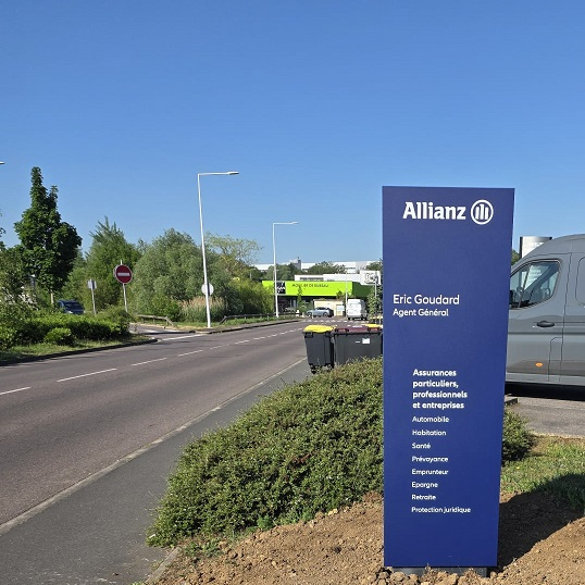 Totem Allianz Eric GOUDARD Marly Metz Sud