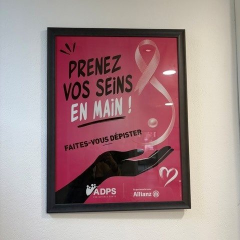 Octobre rose à l'agence de CHORGES
