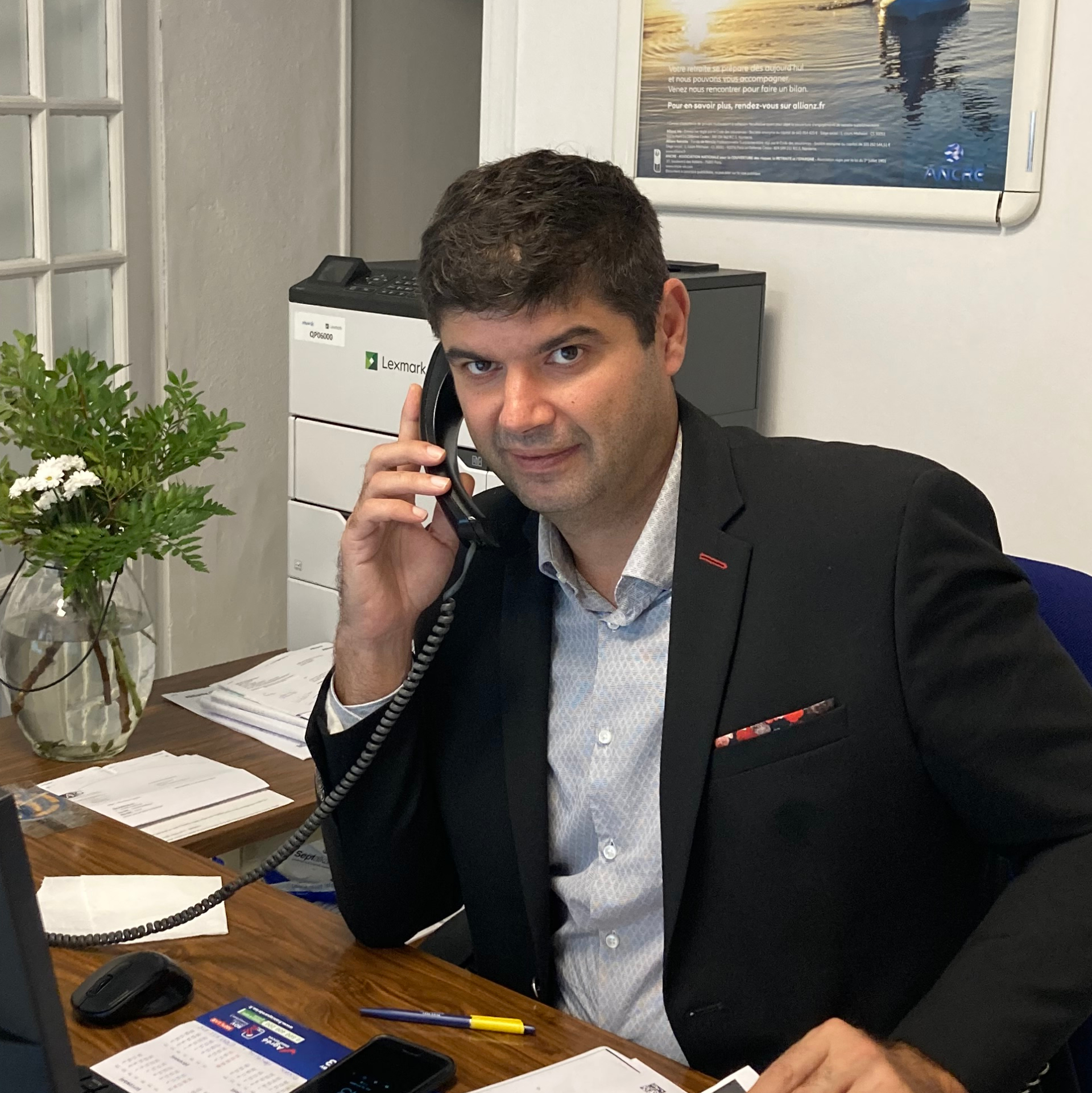 Portrait de l'agent Michel ROUMAGNAC